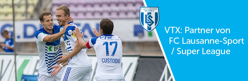 VTX: Partner von FC Lausanne-Sport / Super League