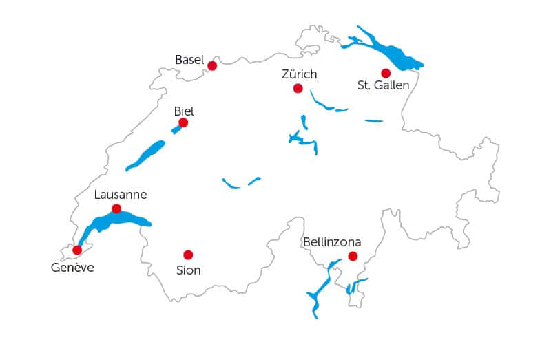Swiss Map