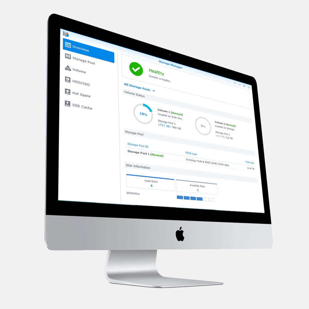 Zentralisierter Speicherplatz für Ihre Daten oder Backups!