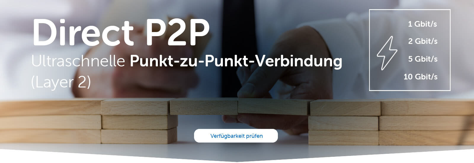Direct P2P: Ultraschnelle Punkt-zu-Punkt-Verbindung - Layer 2