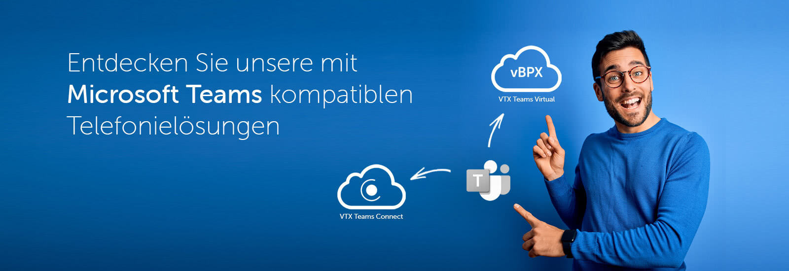 Entdecken Sie unsere Telefonielösungen für Unternehmen mit Microsoft Teams!