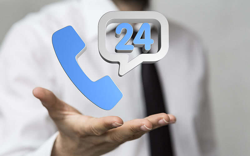 PROFESSIONELLER TELEFONSERVICE FÜR IHRE KUNDEN RUND UM DIE UHR