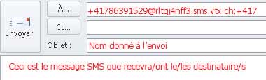 SMS Gateway en Outlook