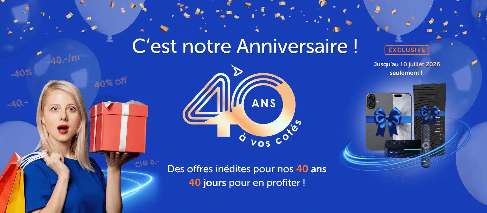 OFFRES spécial anniversaire 